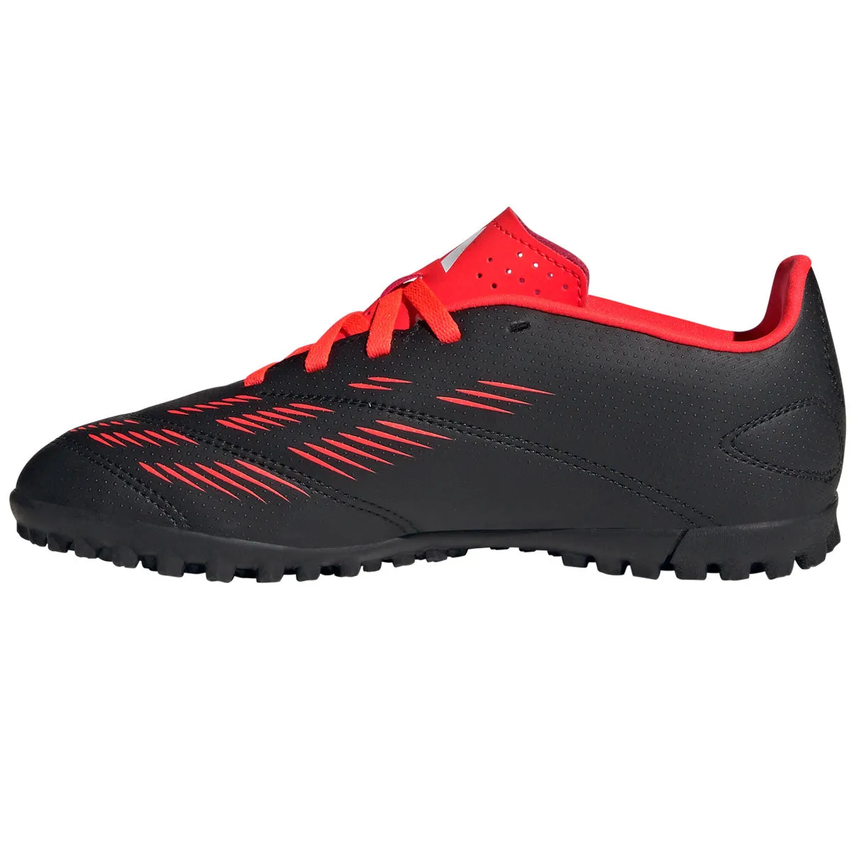 adidas Kids' Predator Club Turf Soccer Cleats - Black/Red