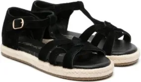 Black Patricia 2.0 Suede Age of Innocence Sandals