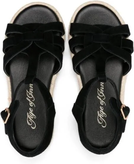 Black Patricia 2.0 Suede Age of Innocence Sandals