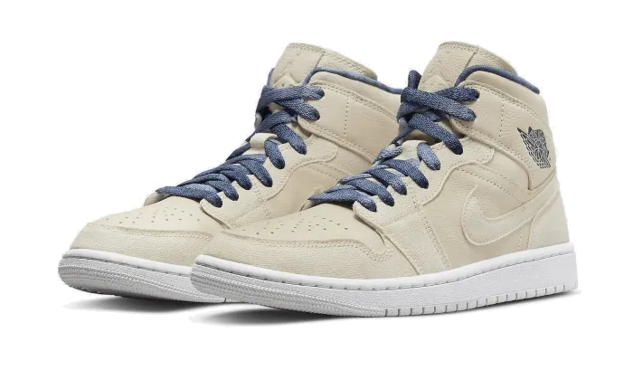 Air Jordan 1 Mid Sanddrift - Men Shoes - Beige - Size 12