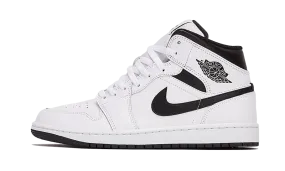 Air Jordan 1 Mid White Black - White Black Air Jordan 1 Mid