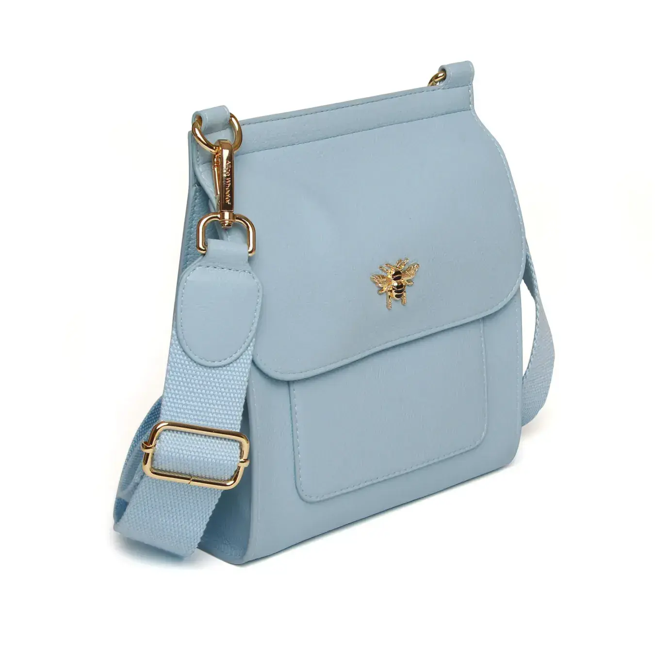 Alice Wheeler Bloomsbury Crossbody Bag Blue