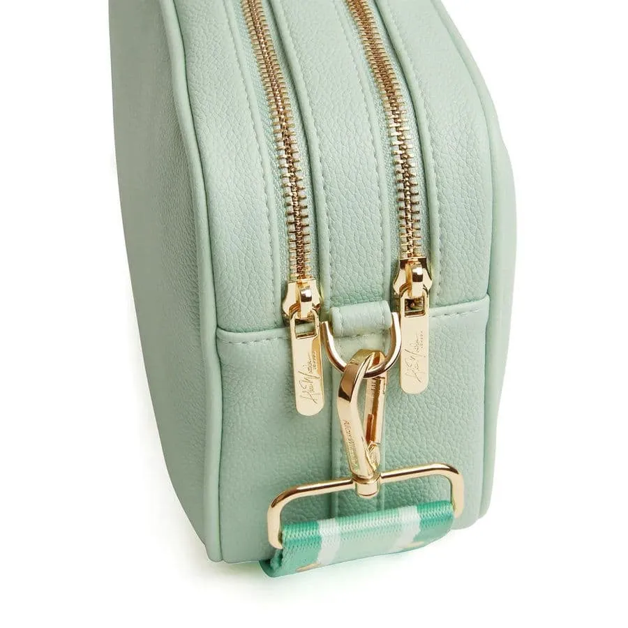 Alice Wheeler Mint Green Soho Crossbody Bag