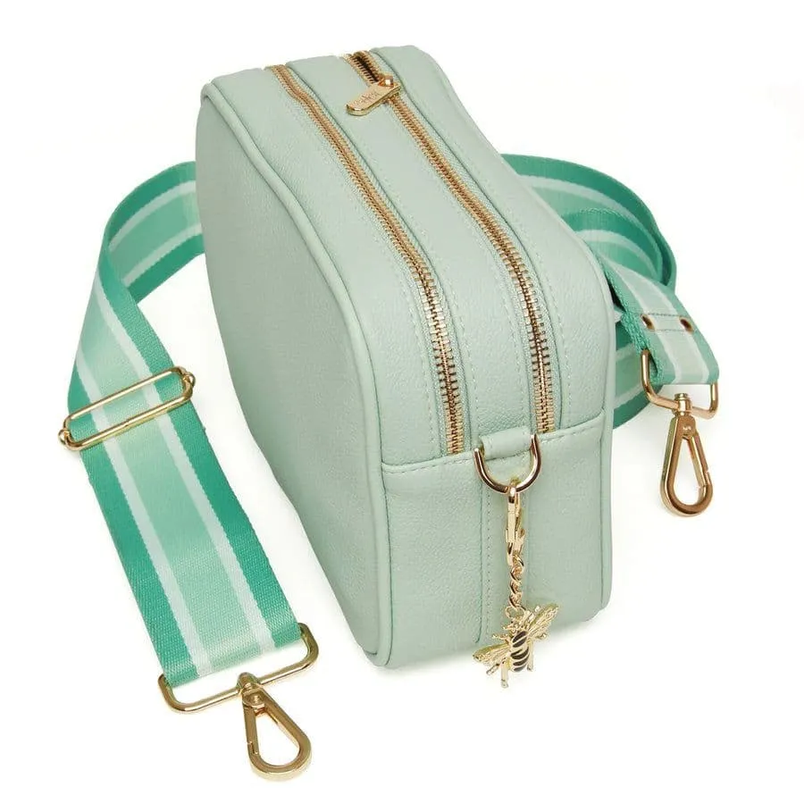 Alice Wheeler Mint Green Soho Crossbody Bag