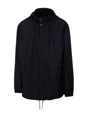 Balenciaga Black Short Windbreaker