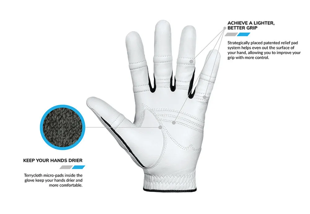 Bionic Golf Men's StableGrip Glove in Black