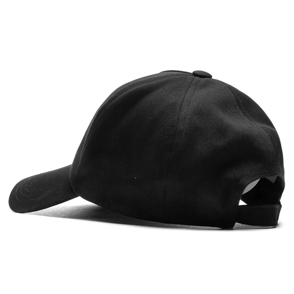 Black and White Cotton Cap