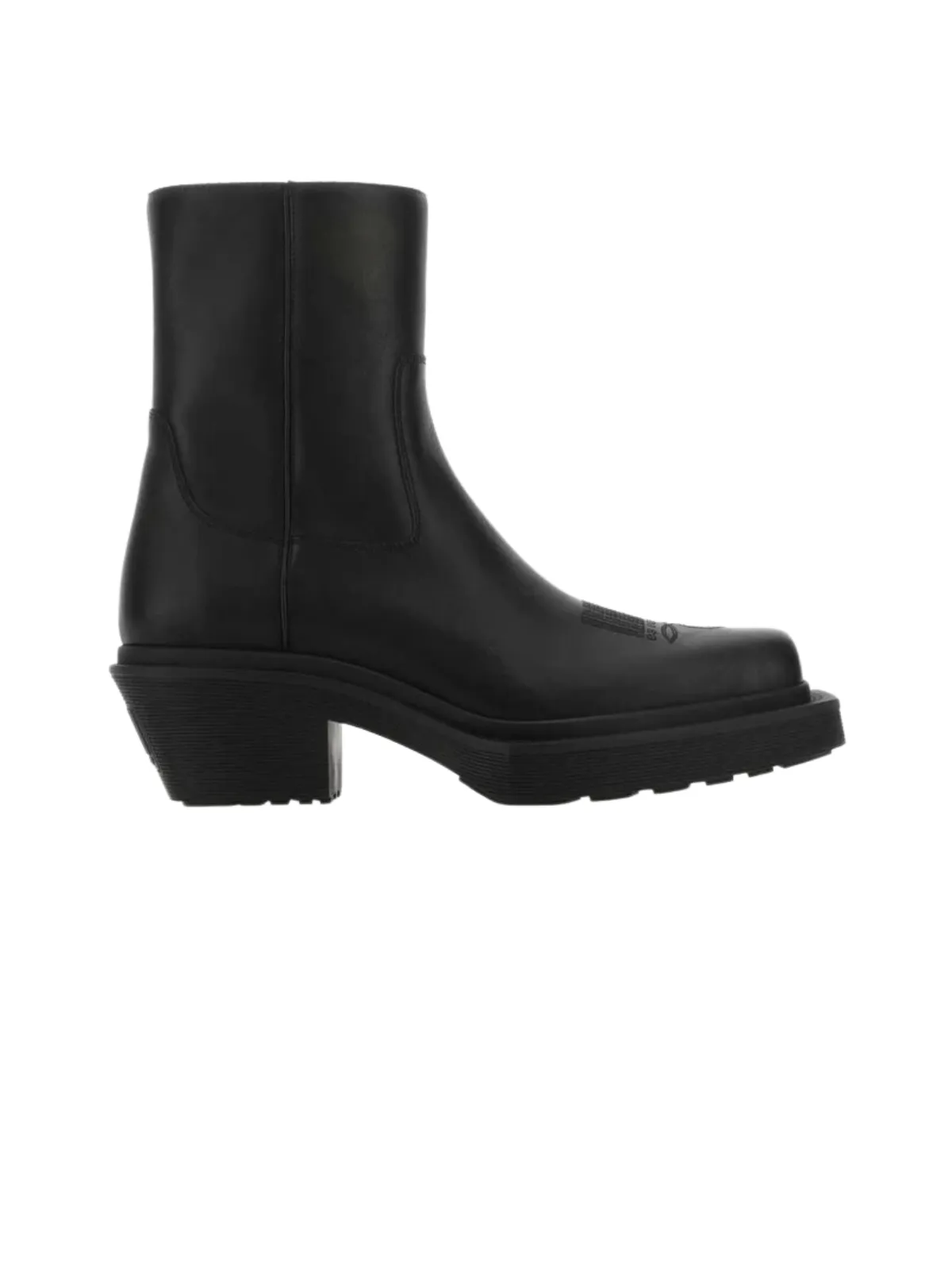 Black Logo Boots