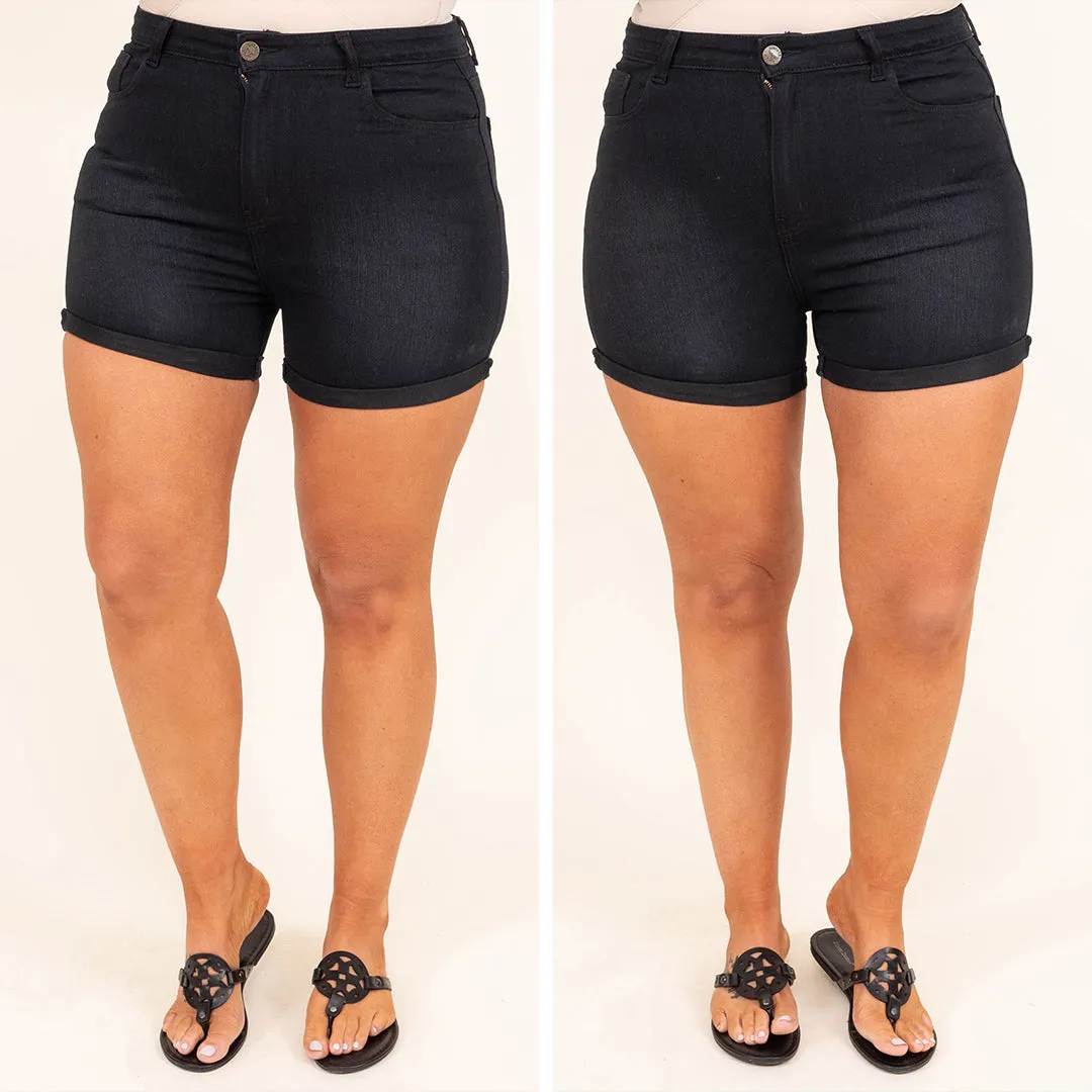 Black Radiant Soul Shorts