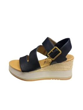 Blowfish Malibu Black Wedge Sandal Solly-B