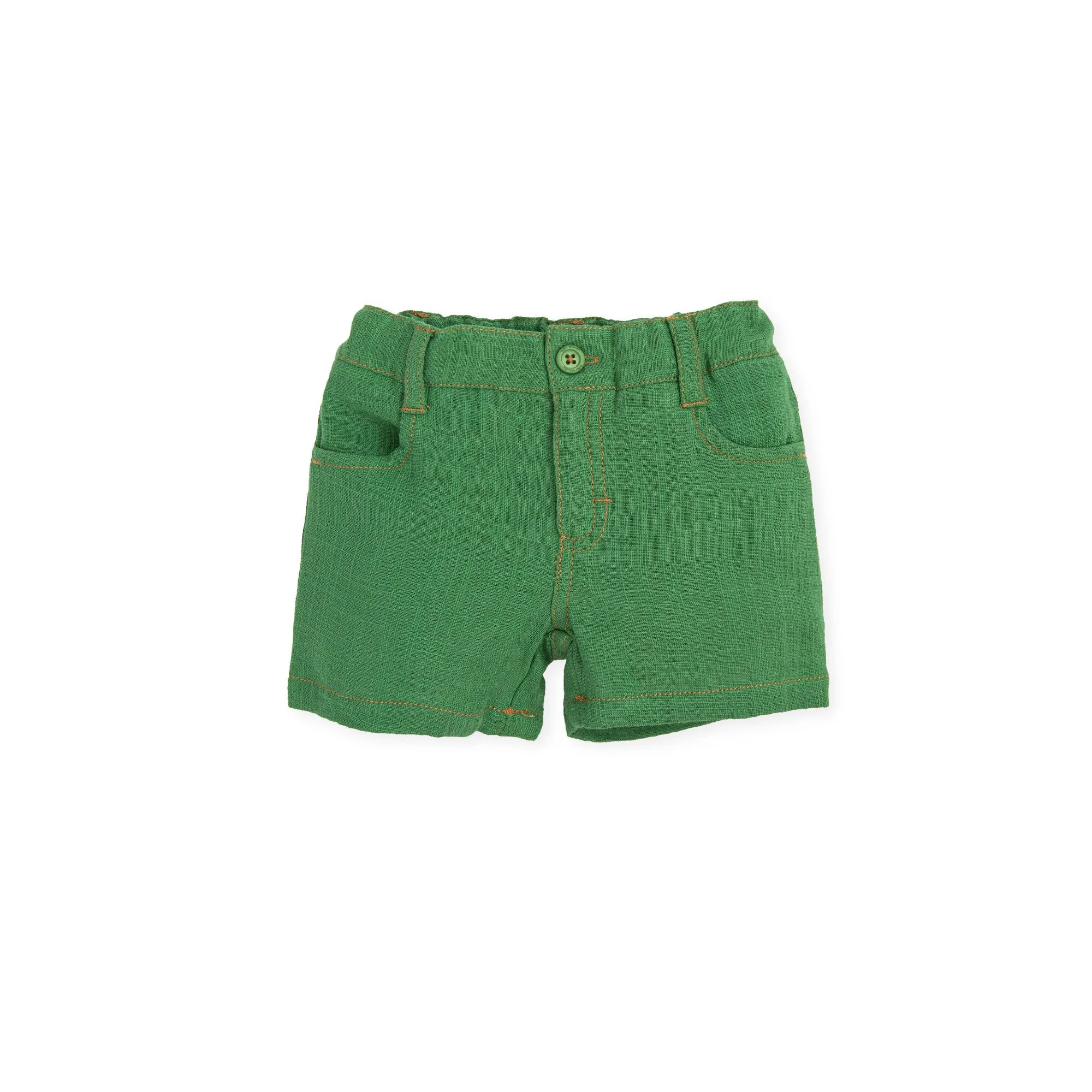 Bermuda Shorts in Green by Boy Mi Casa