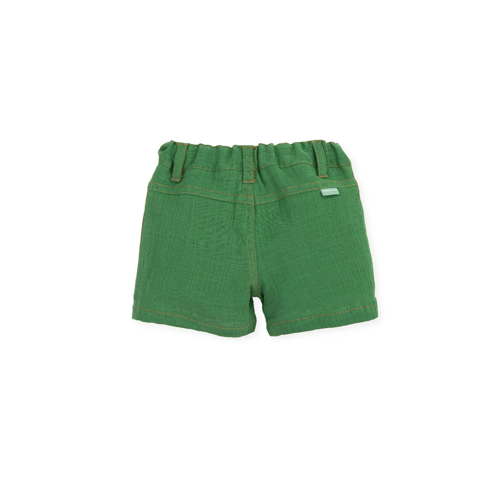 Bermuda Shorts in Green by Boy Mi Casa