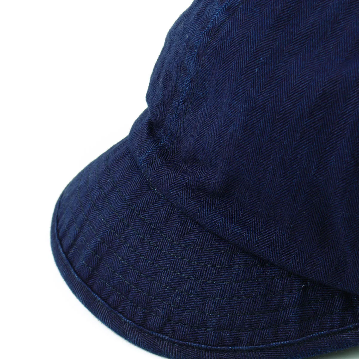 cableami Cap Indigo Herringbone