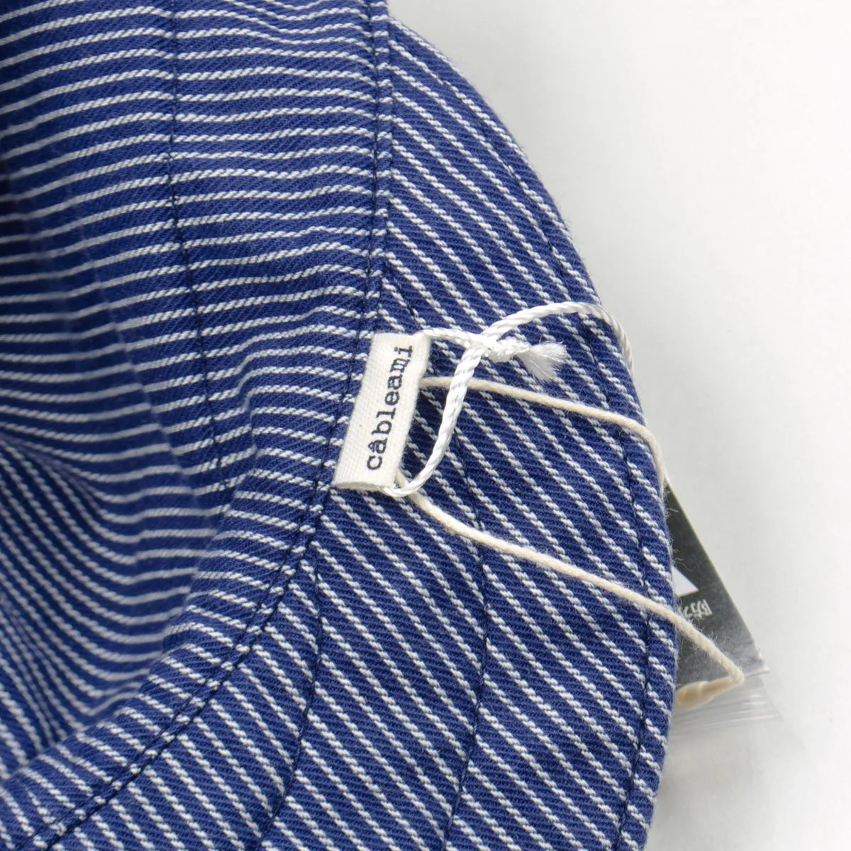 cableami Ventile Reversible Cap Navy Stripe