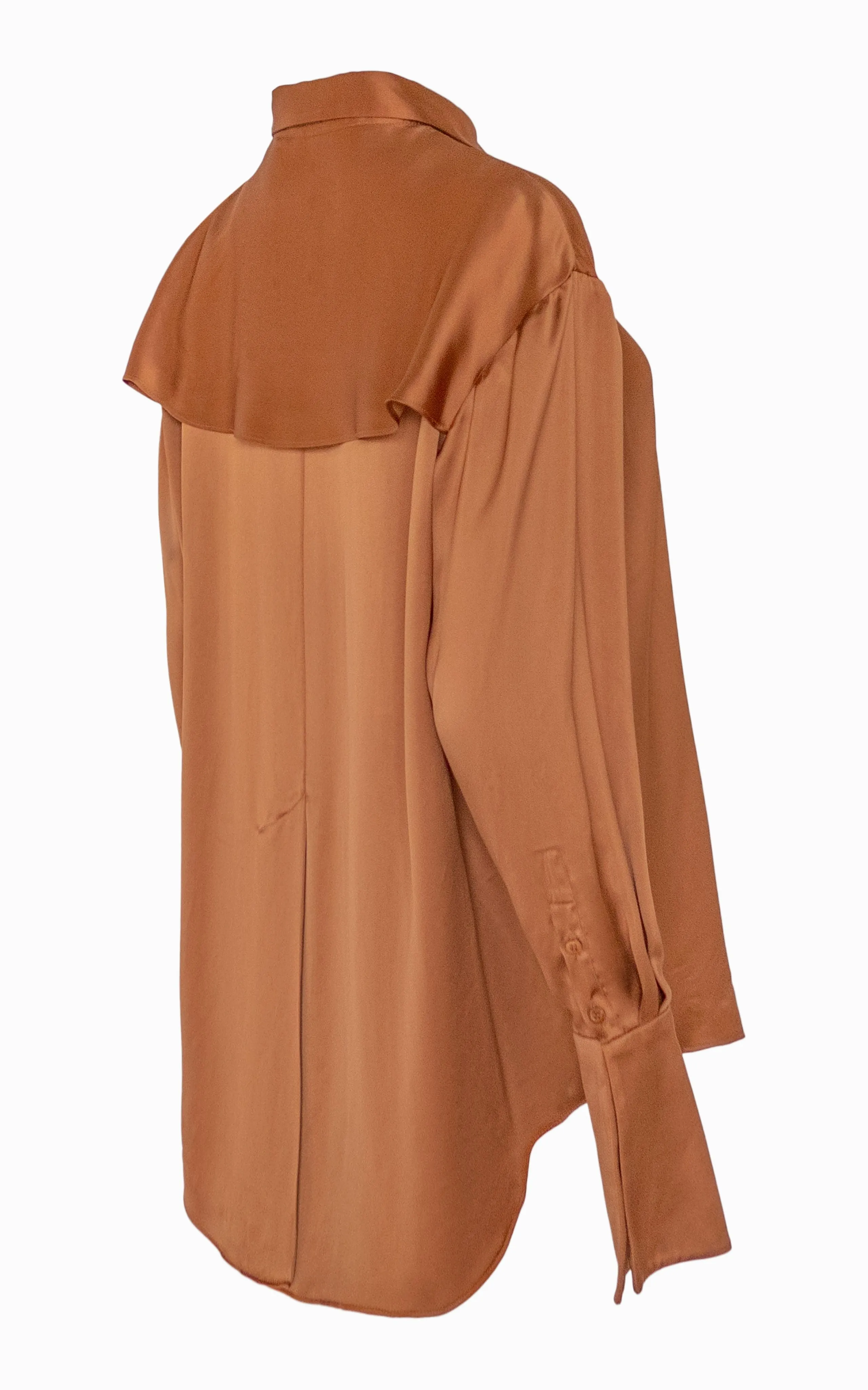 Caramel Molten Yoke Shirt