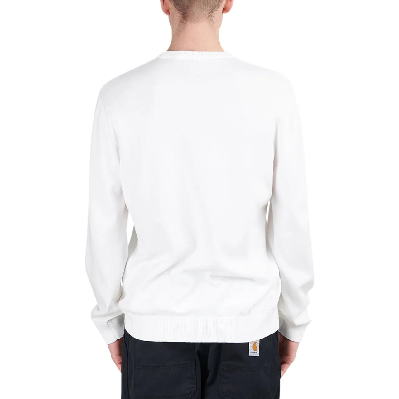 Carhartt WIP White Madison Sweater