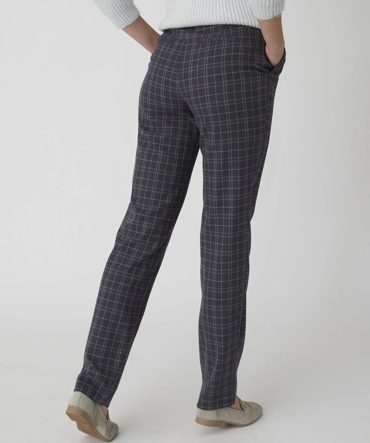 Check Flannel Trousers Store