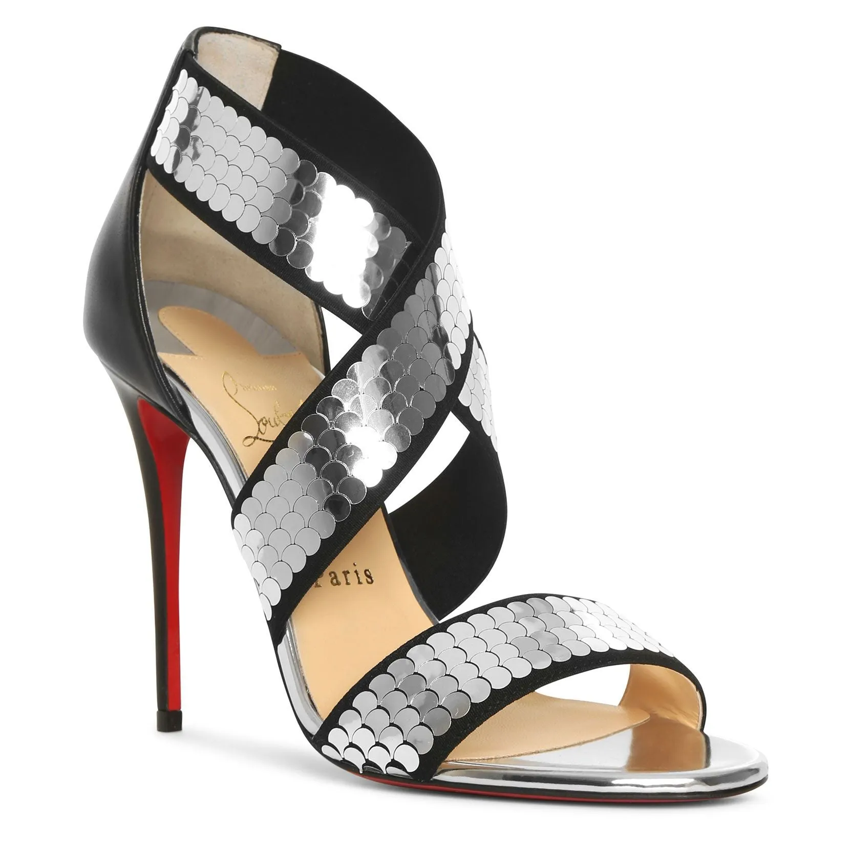 Christian Louboutin Xili 100 Disco Ball Sandals