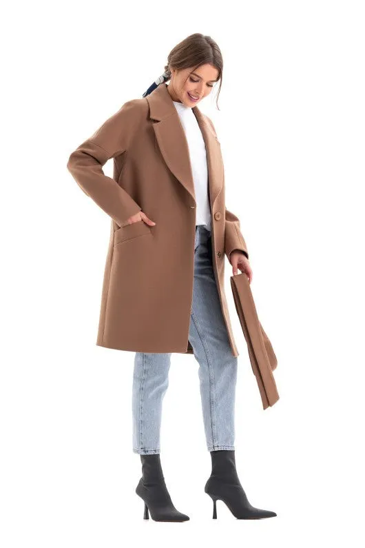 Classic Wool Blend Max Coat