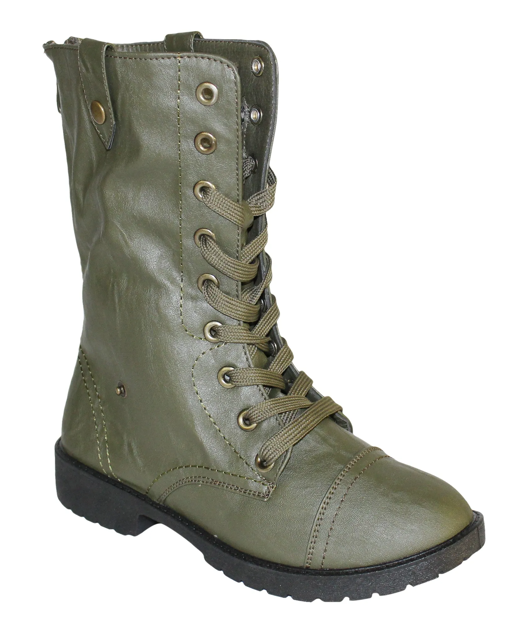 Colorado Combat Boot with Knit Detail - Shop Now