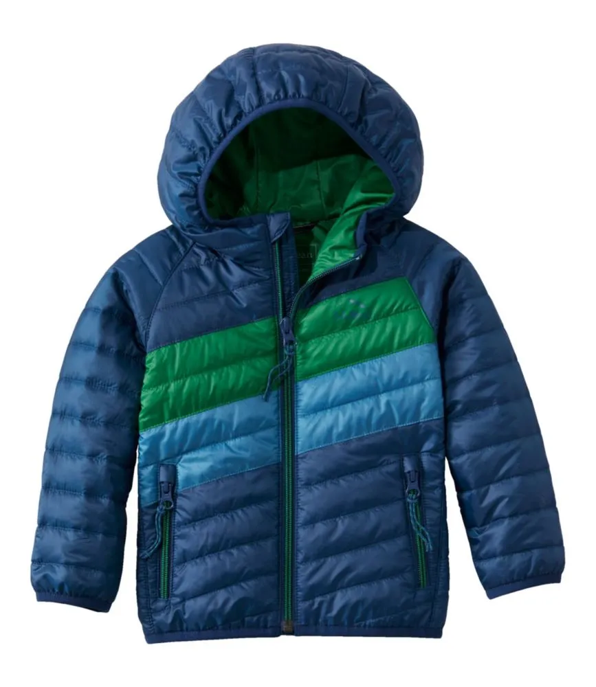 Colorblock PrimaLoft Hooded Jacket for Toddlers