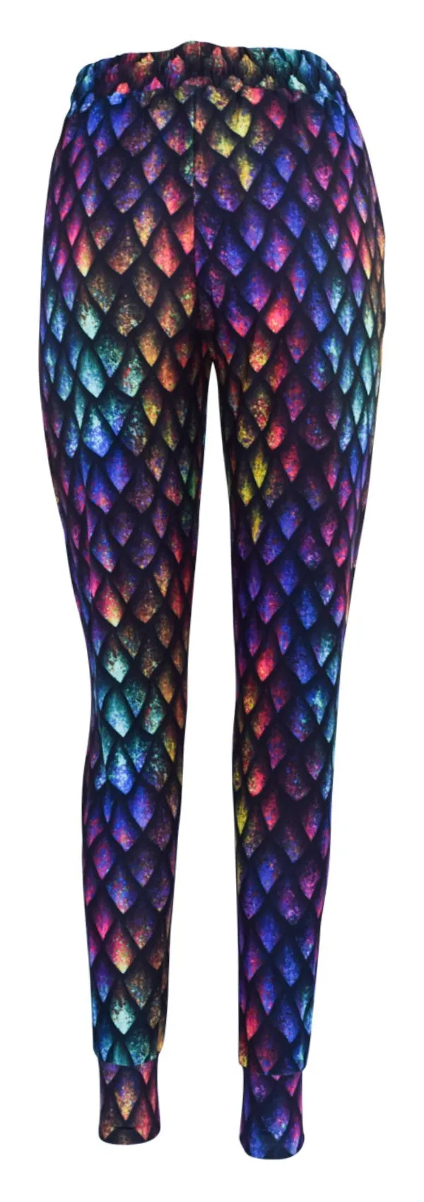 Colorful Dragon Scale Sweatpants