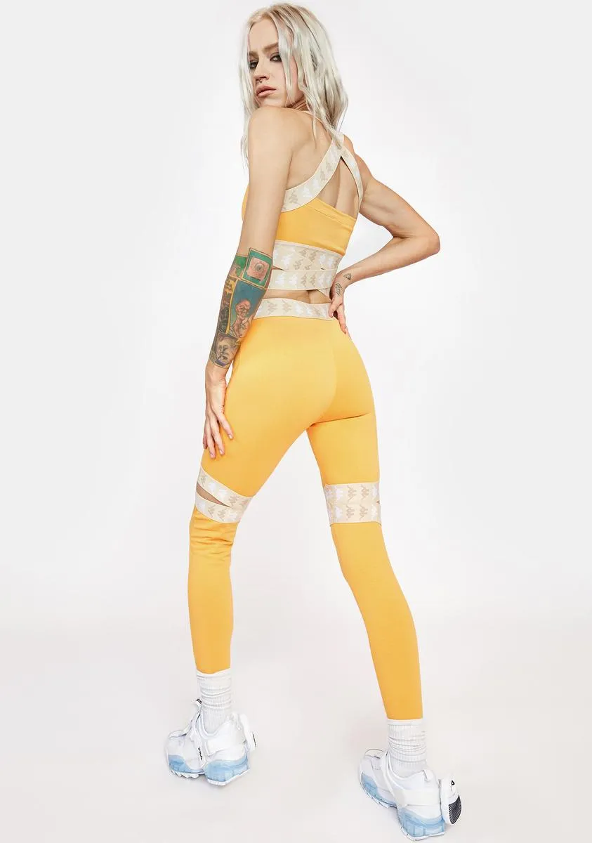 Colorful Leggings with Banda Bowman Design