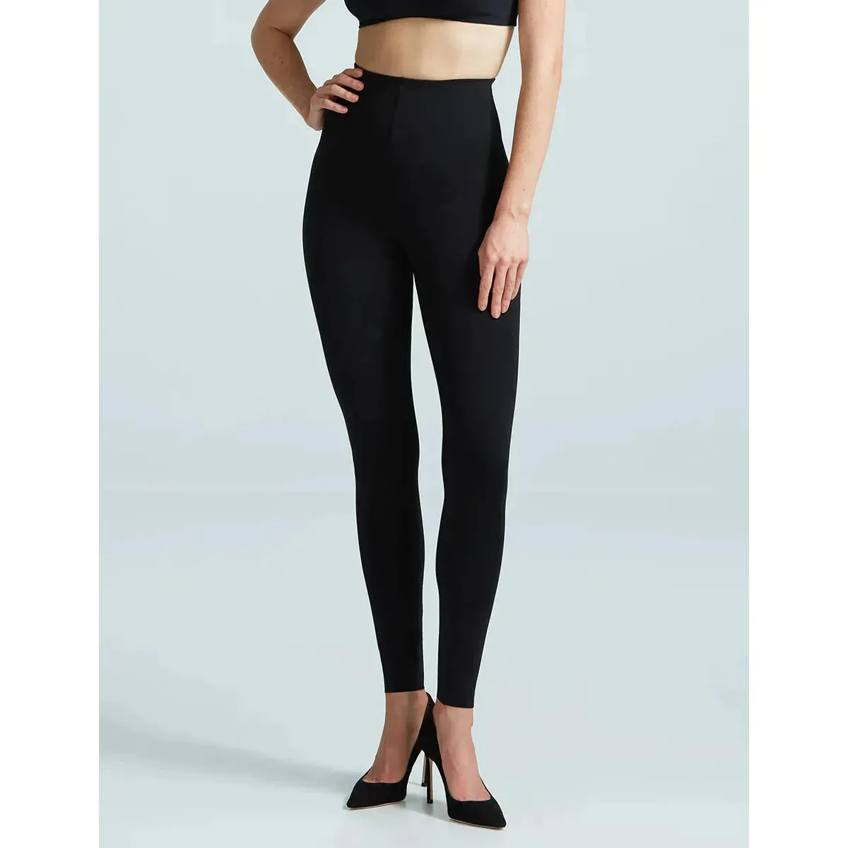 Commando Neoprene Leggings in Black