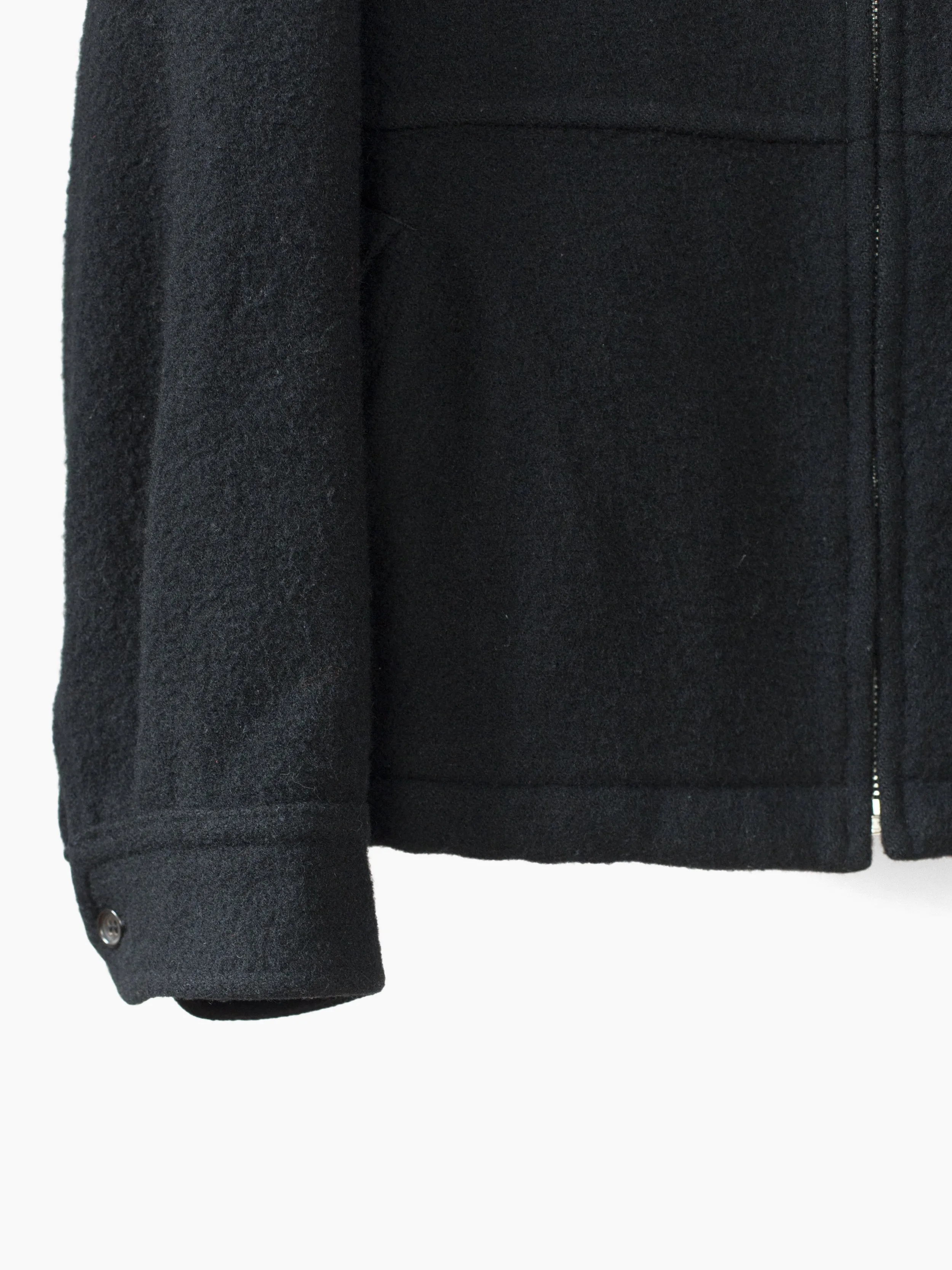 Comme des Garcons SS96 Boiled Wool Zip Blouson