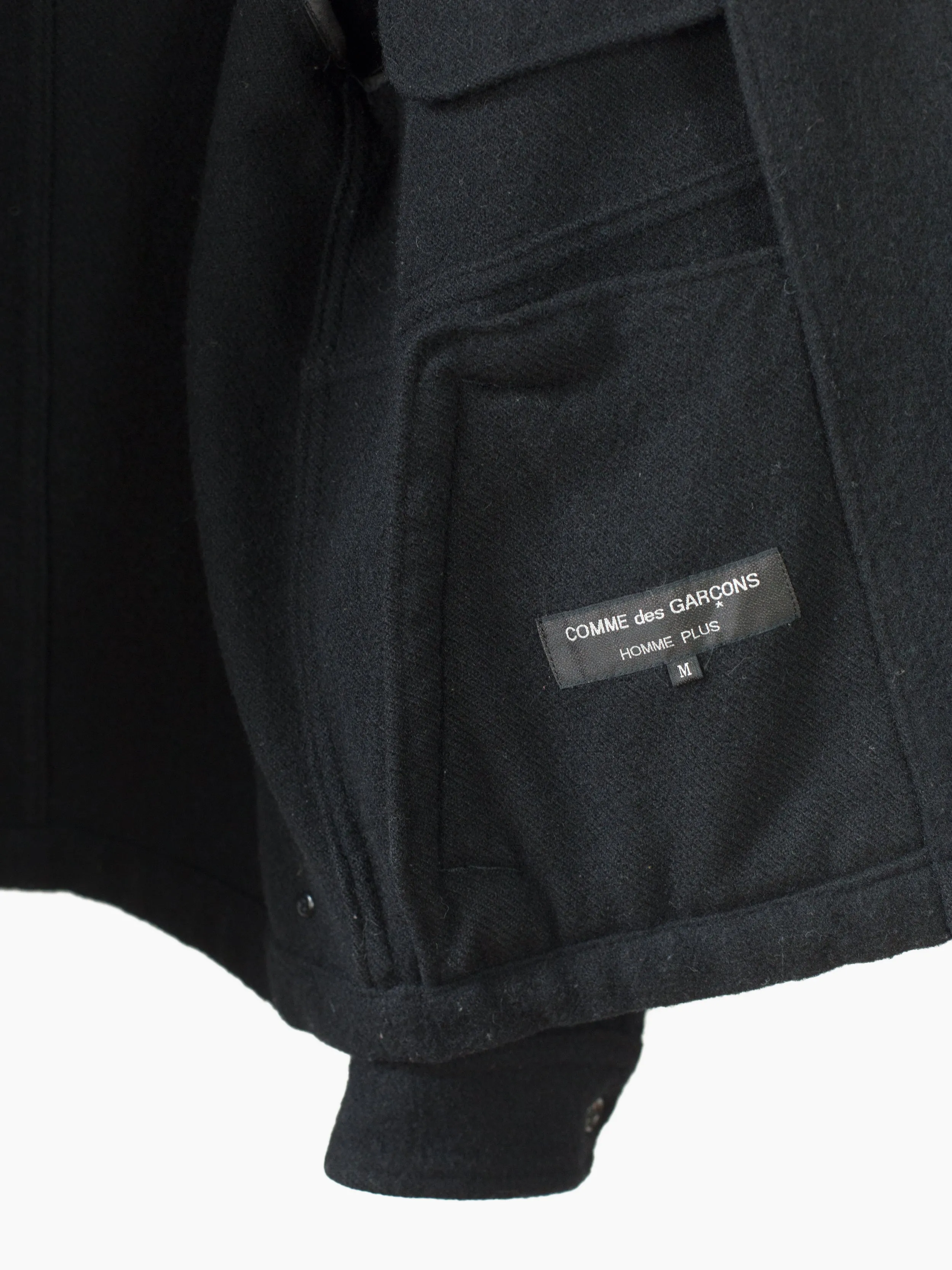 Comme des Garcons SS96 Boiled Wool Zip Blouson