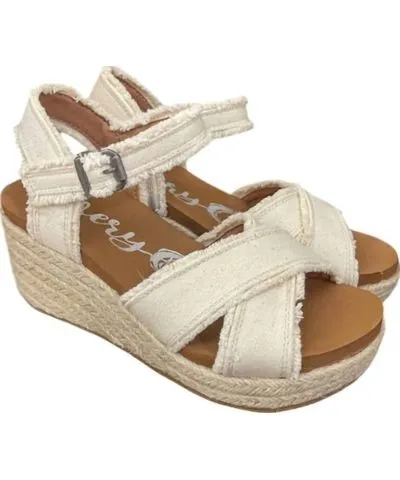 Cream Colored Women's Brista Sandals by Very G