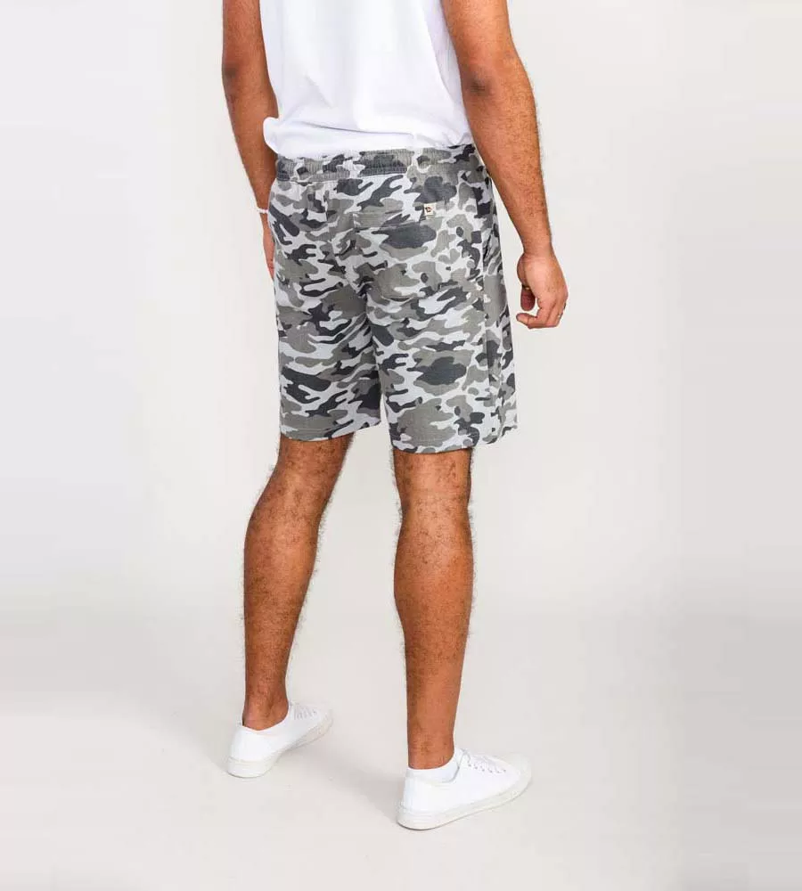 Jersey Camouflage D555 Mens Shorts With Elasticated Waist (CARLTON)