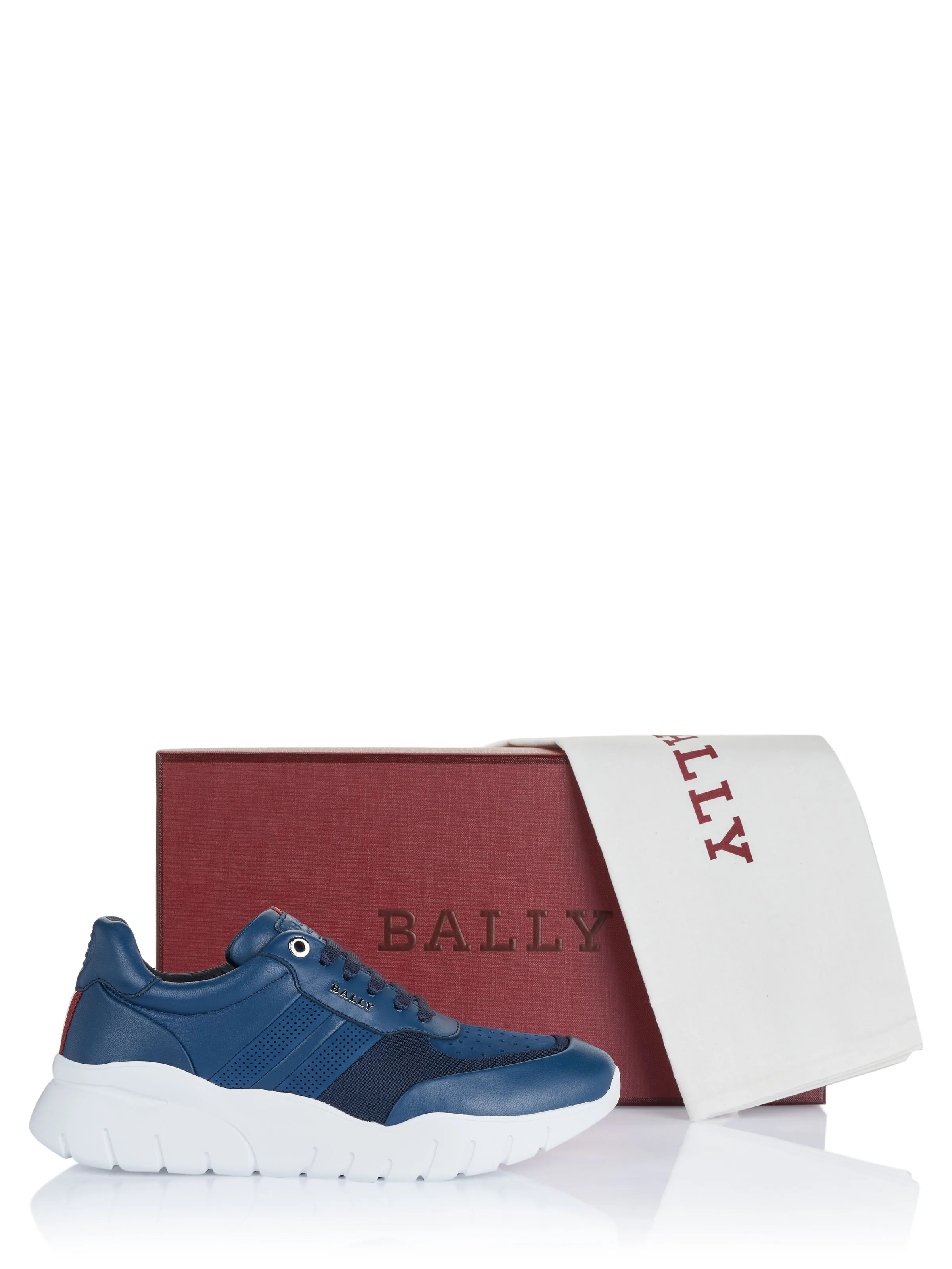 Dark Blue Bally Shoes