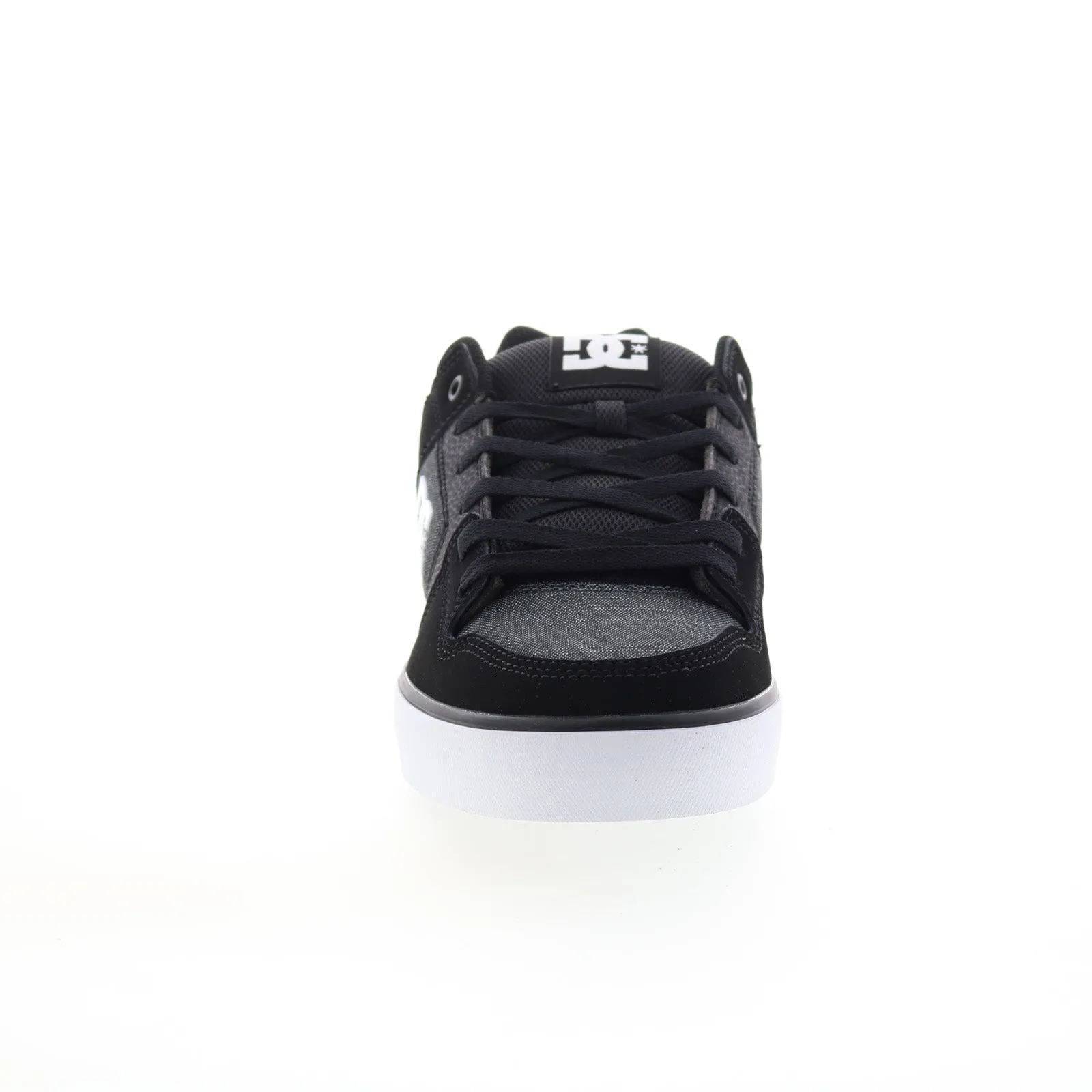 DC Black Nubuck Lace Up Skate Inspired Sneakers Shoes Pure 300660-BDS Mens