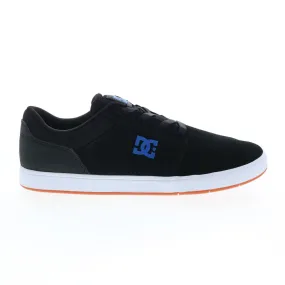 DC Crisis 2 ADYS100647-XKBW Men's Black Suede Skate-Inspired Sneakers