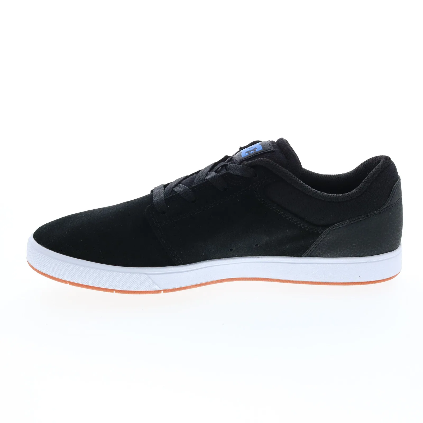 DC Crisis 2 ADYS100647-XKBW Men's Black Suede Skate-Inspired Sneakers