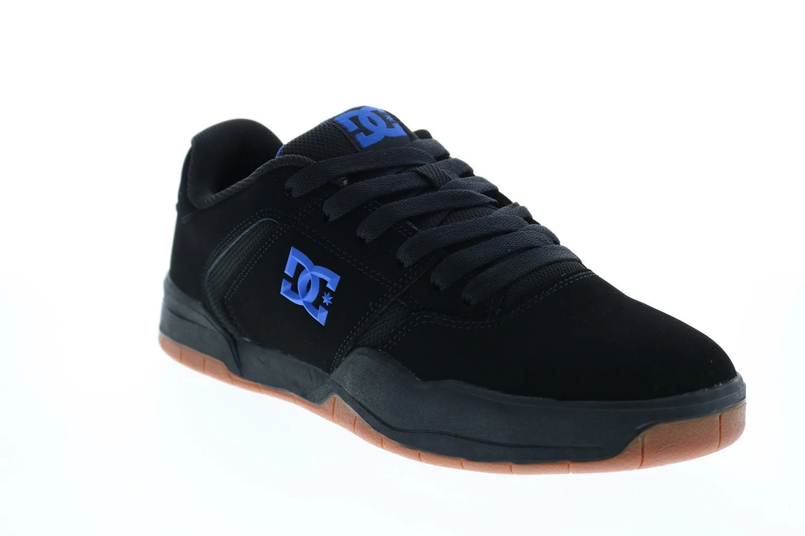 DC Men's Black Nubuck Skate Sneakers - ADYS100551