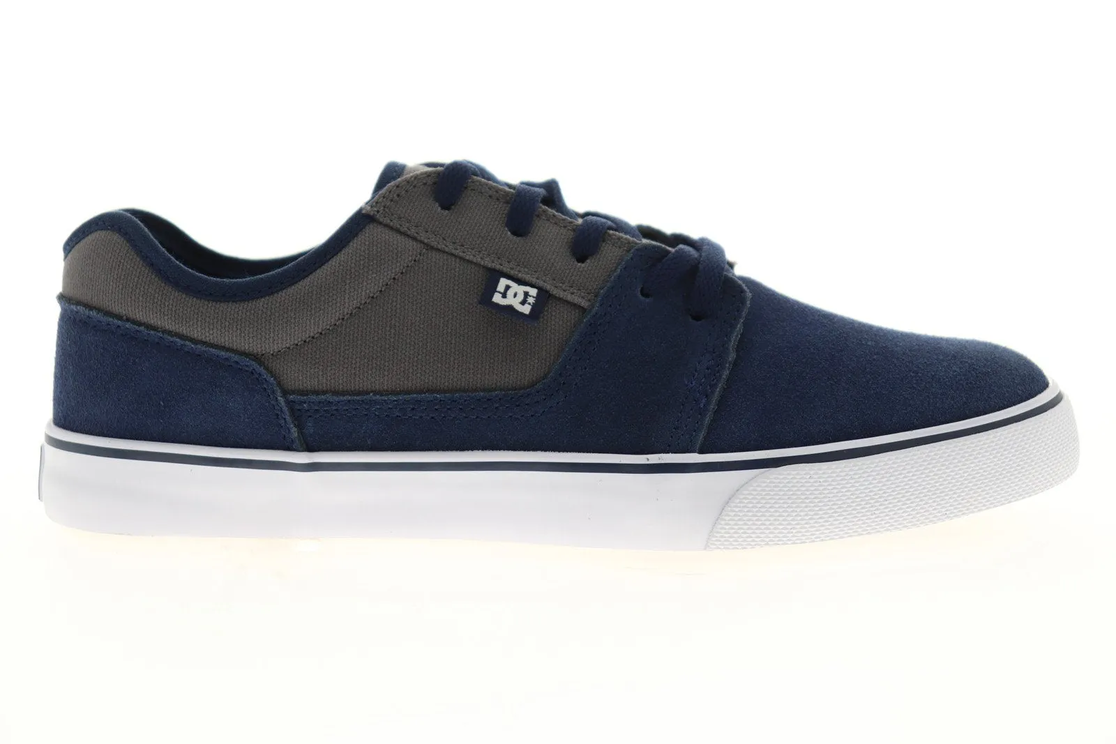 DC Tonik 302905 Men's Blue Suede Skate Sneakers