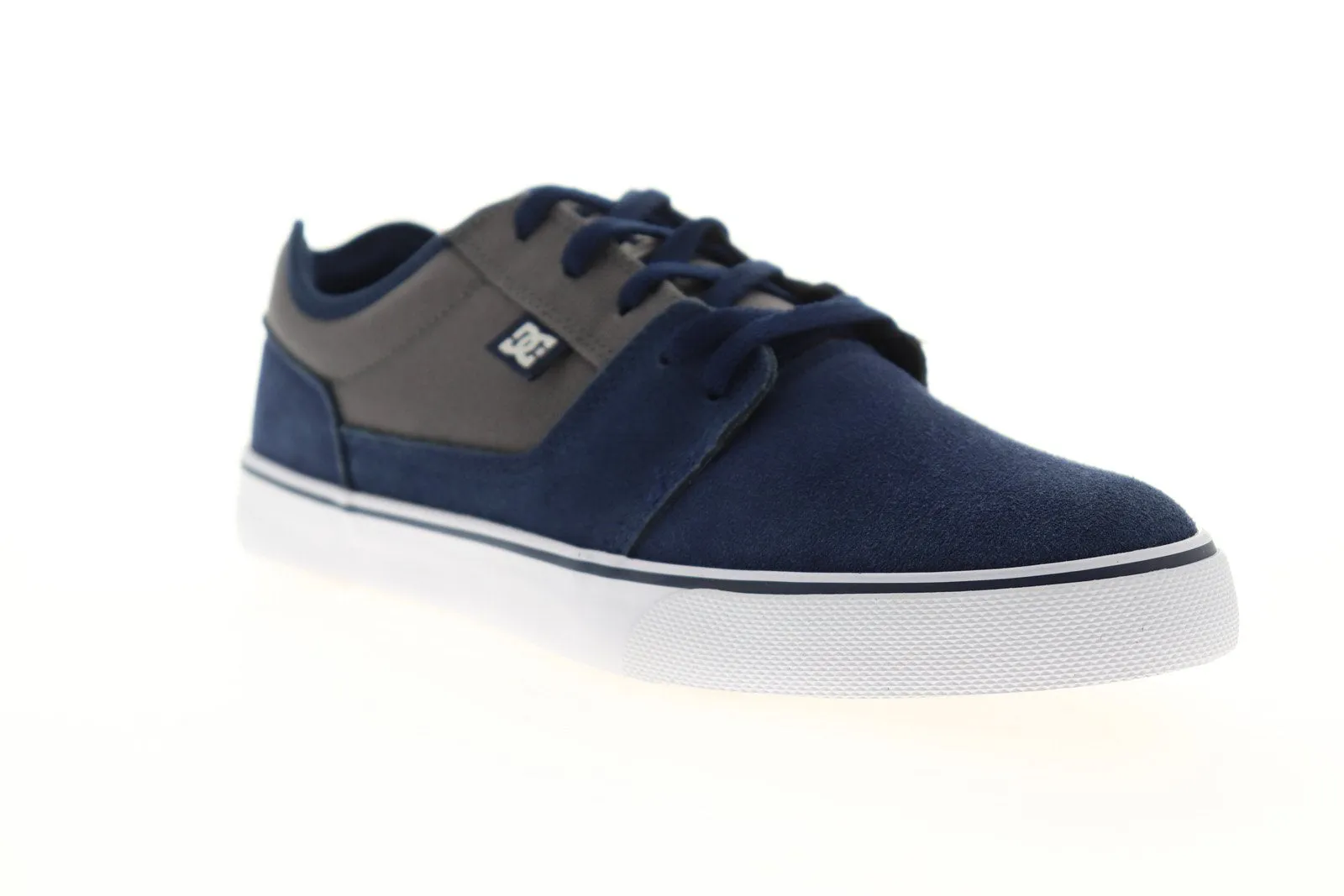 DC Tonik 302905 Men's Blue Suede Skate Sneakers