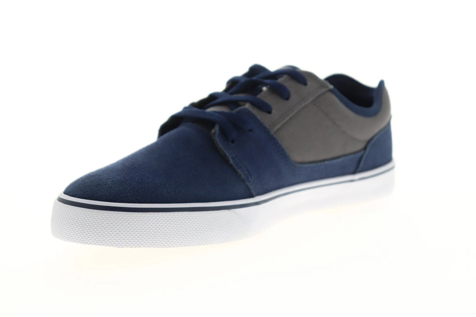 DC Tonik 302905 Men's Blue Suede Skate Sneakers