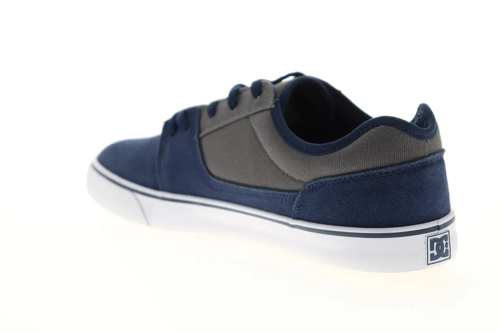 DC Tonik 302905 Men's Blue Suede Skate Sneakers