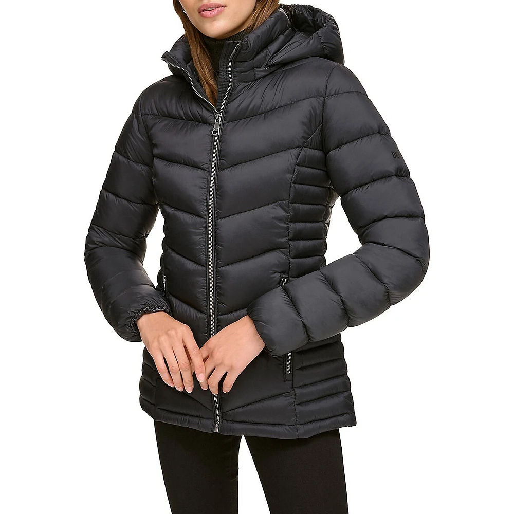 DKNY Packable Puffer Jacket