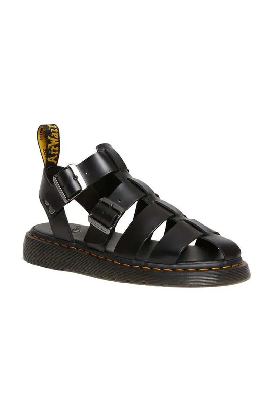 Dr. Martens Women's Garin Leather Sandals in Black