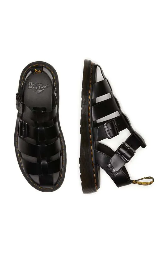 Dr. Martens Women's Garin Leather Sandals in Black