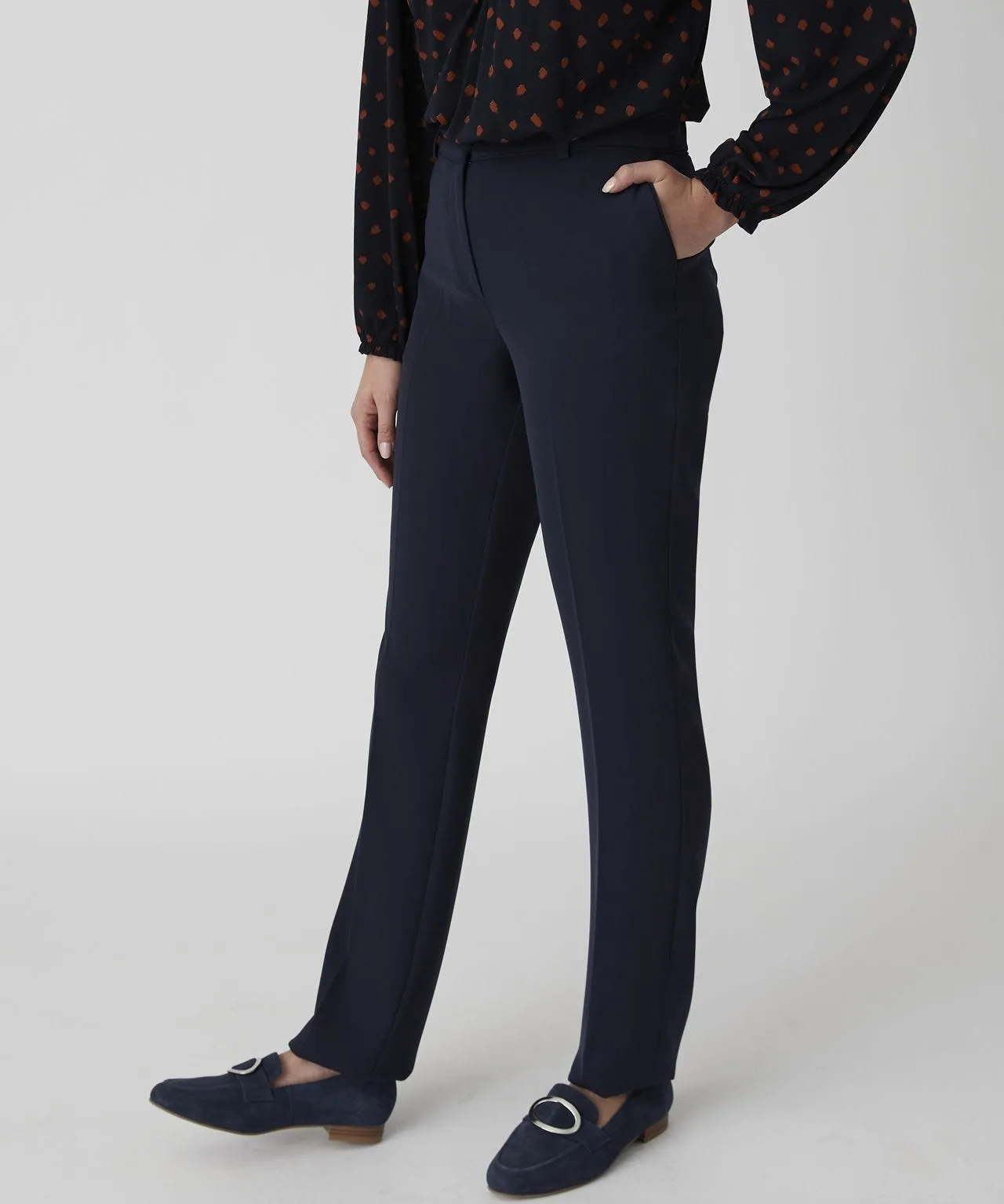 Easy-care Straight-leg Pants