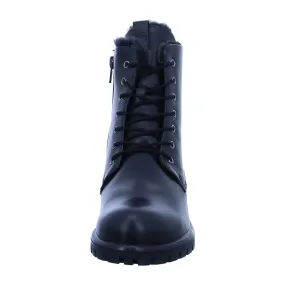 Ecco Modtray Black Mid Cut Boots - Stylish and Durable