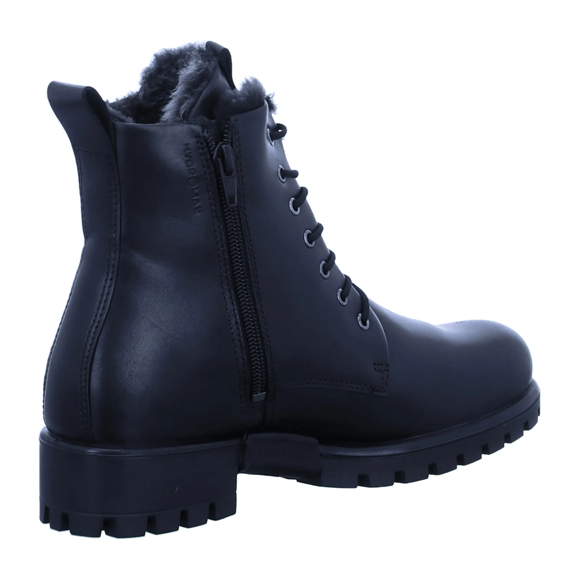 Ecco Modtray Black Mid Cut Boots - Stylish and Durable