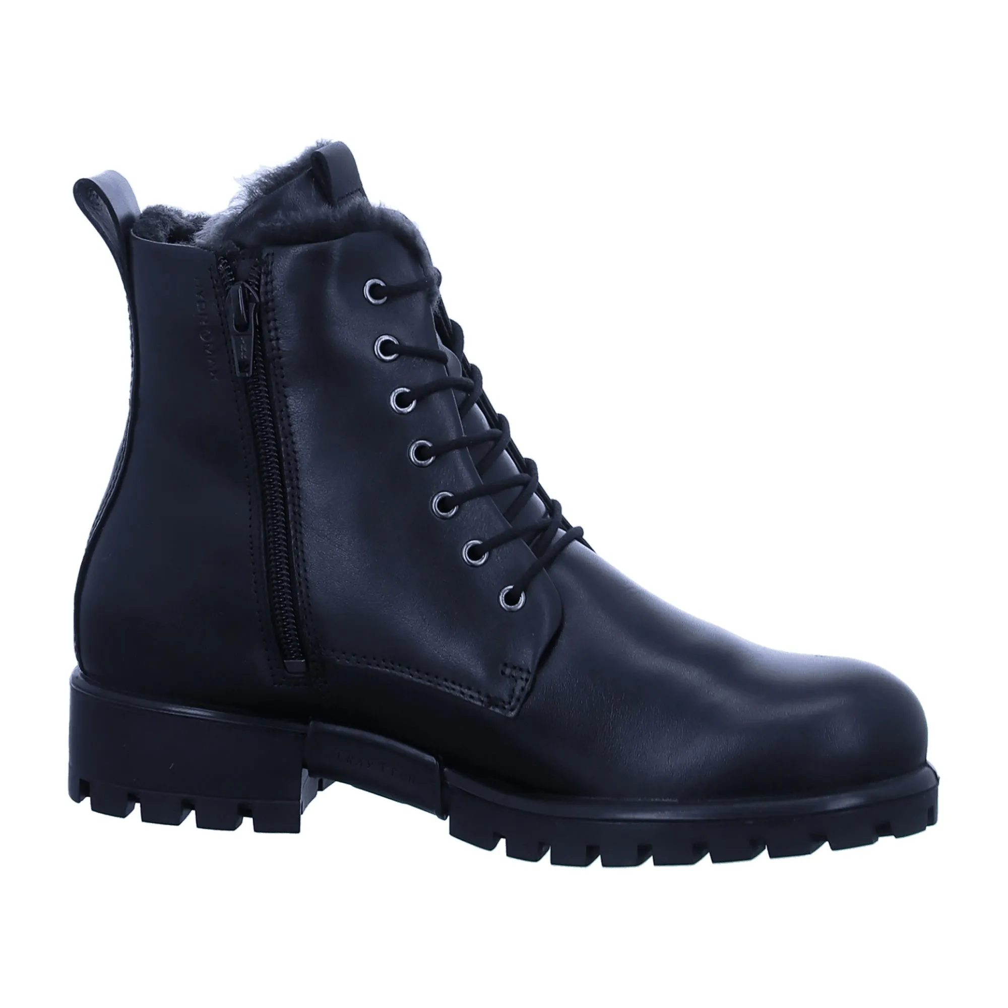 Ecco Modtray Black Mid Cut Boots - Stylish and Durable