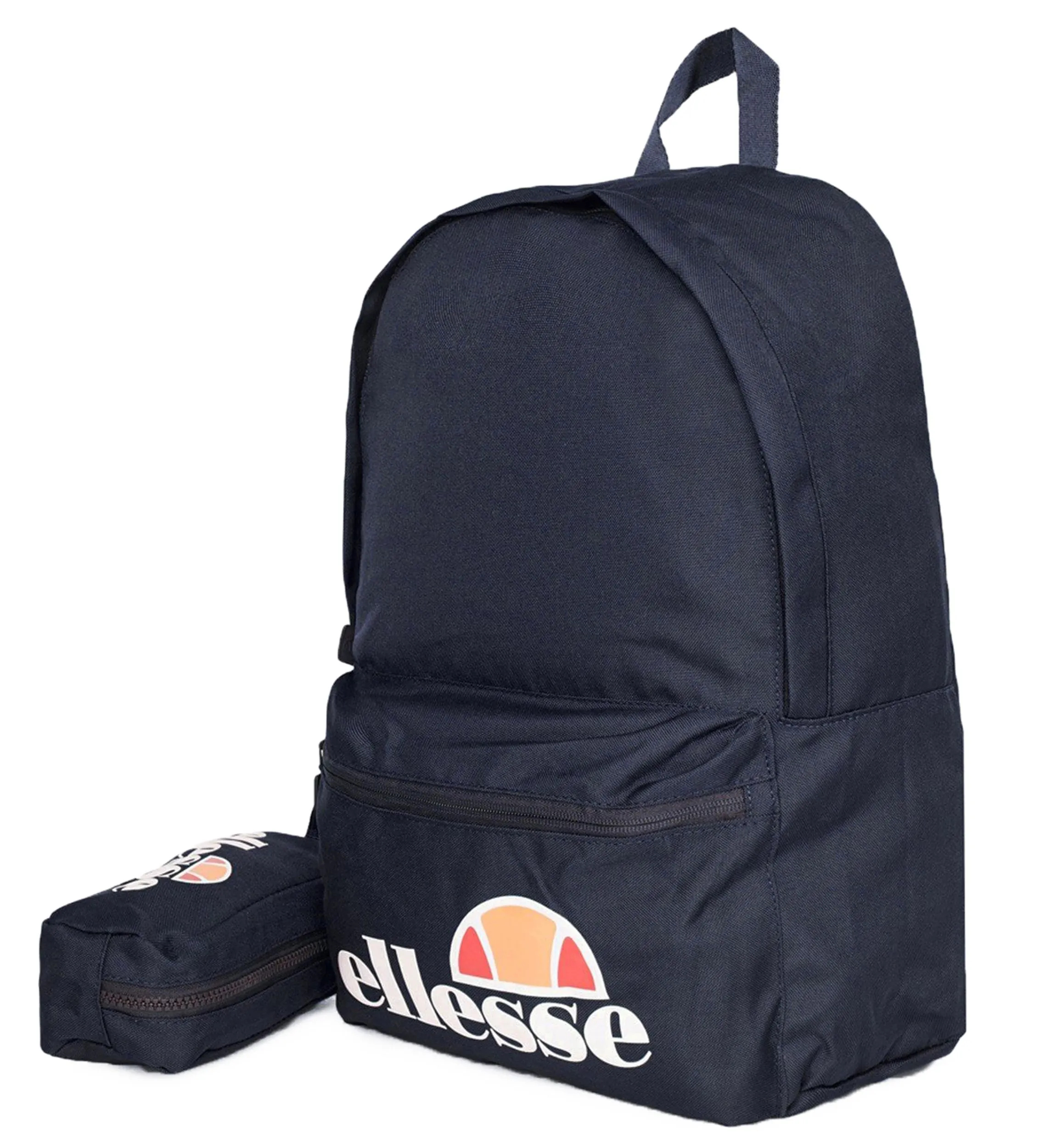 Ellesse Rolby School Backpack & Pencil Case in Navy