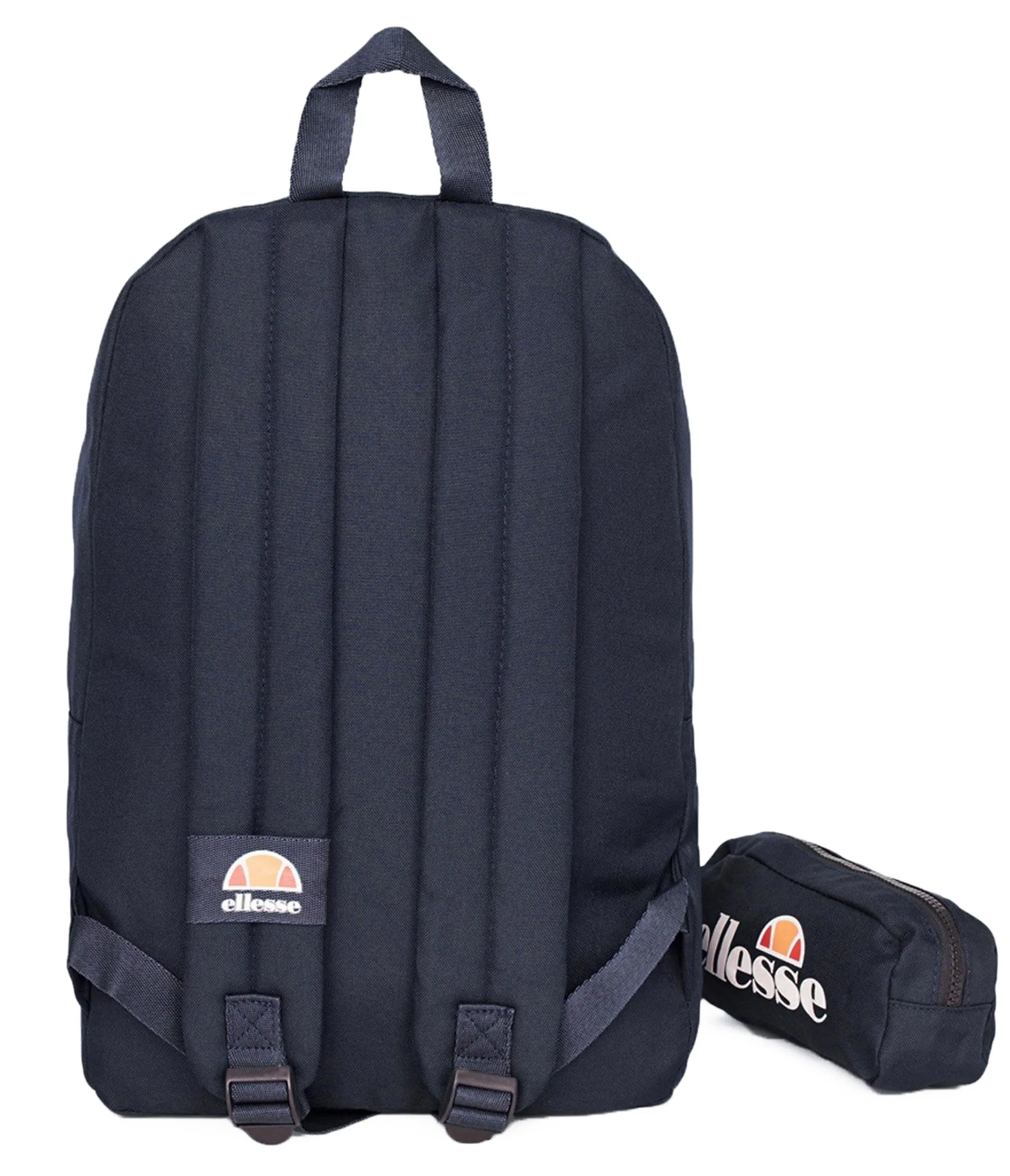 Ellesse Rolby School Backpack & Pencil Case in Navy